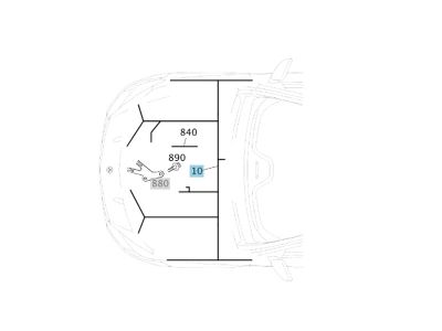 Faisceau Câbles Bloc Optique Avant CLA W117