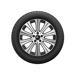 Pack 4 Roues complètes HIVER 18 Pouces EQA & EQB W243