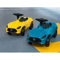  Voiture Porteur Bobby-AMG GT de sport  Hyperbleu pour enfant Mercedes-Benz