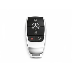 Coque Noir Clés de Voiture Mercedes-Benz 