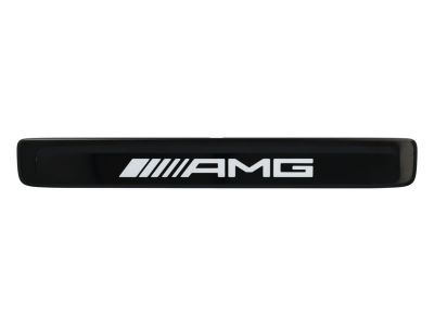 Cache Baguette Seuil éclairée AMG Blanc Avant CLA W174