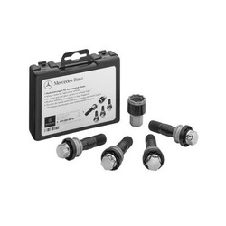 Écrous Antivol de Roues GLE W167 - Noir - M15 x 1,25 x 44