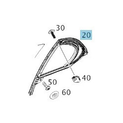 Vitre de porte ARD custode GLA