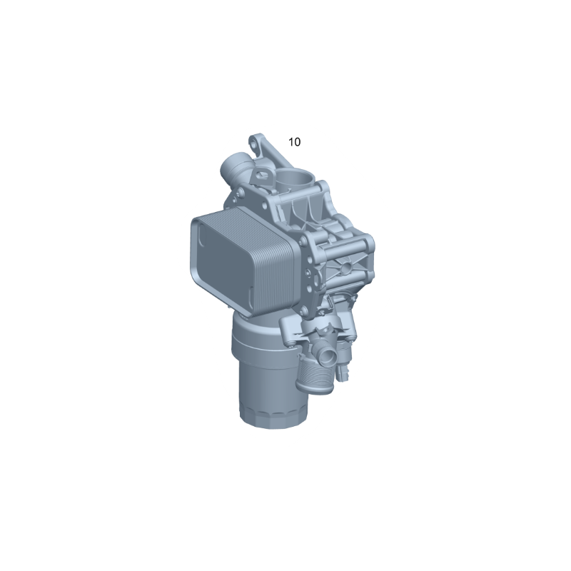 ECHANGEUR THERMIQUE SUPPORT FILTRE A HUILE Mercedes-Benz