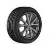 Jante Mercedes GLC 253 - 8 J x 18 pouces ET 38 en gris Tissu Himalaya