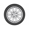 Jante Classe E 212 - 8 J x 17 pouces ET 48 - Argent titane