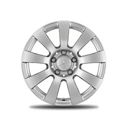 Jante SLK-SLC W172 - 9 branches - 7 J x 16 pouces ET 38 - argent titane