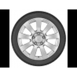 Jante SLK-SLC W172 - 9 branches - 7 J x 16 pouces ET 38 - argent titane