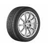 Jante Mercedes 16 pouces Classe C W205 6,5 J x 16 ET 38 10 branches argent 