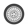 Jante Classe E W212 - 7,5 J x 16 pouces ET 45,5 - multibranches - argent vanadium