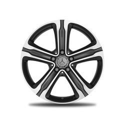 Jante Mercedes GLC 253 - 8 J x 18 pouces ET 38 en 5 branches Gris trémolite métallisé