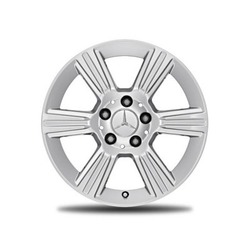 Jante SLK W172 - 7 J x 16 pouces ET 37,5 -  6 branches -  argent titane