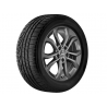 Jante Classe C W205 - 7 J x 17 pouces ET 48,5 - 5 doubles branches - Gris