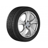 Jante Mercedes GLC 253 - 8 J x 18 pouces ET 38 en 5 branches argent vanadium