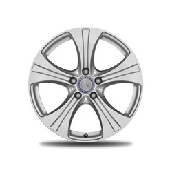 Jante Mercedes GLC 253 - 8 J x 18 pouces ET 38 en 5 branches argent vanadium