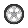 Jante Mercedes GLC 253 - 8 J x 18 pouces ET 38 en 5 branches argent vanadium