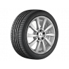 Jante CLS 218 - 8,5 J x 17 pouces ET 34,5 - Argent titane - 10 branches