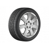 Jante GLK 204 - 7,5 J x 17 pouces ET 47,5, Coloris argent titane à 7 branches
