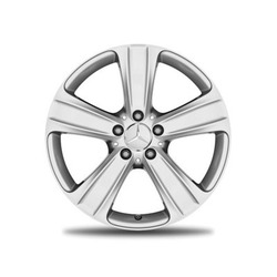 Jante Mercedes GLC 253 - 8 J x 18 pouces ET 38 en argent vanadium