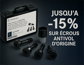 ► Écrous antivol