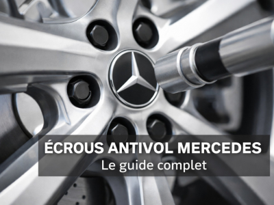 Écrous antivol Mercedes-Benz : le guide complet pour sécuriser vos roues et jant
